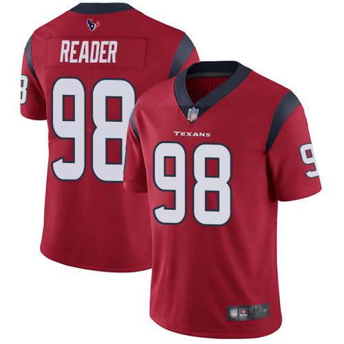 Houston Texans Limited Red Men D J Reader Alternate Jersey NFL Football 98 Vapor Untouchable